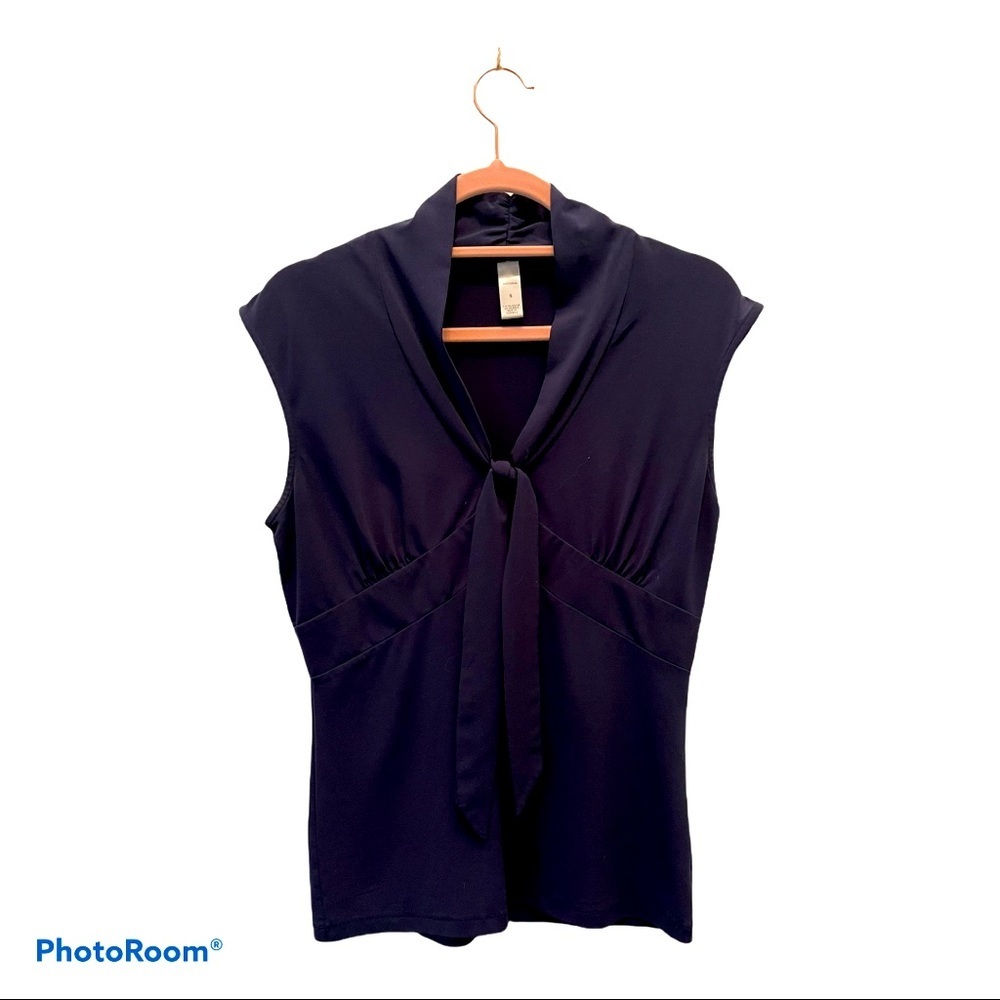 Merona | Front Tie Slinky Jersey Top